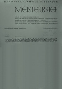 Meisterbrief